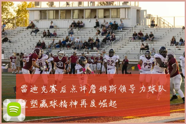 雷迪克赛后点评詹姆斯领导力球队重塑赢球精神再度崛起
