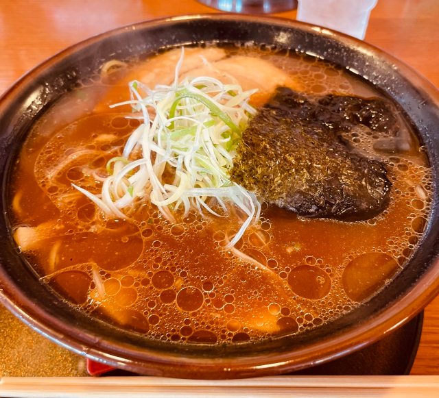 濃厚醤油ラーメン