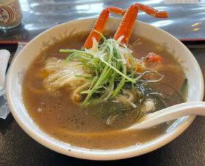 えりも岬ラーメン（醤油）うまかった！