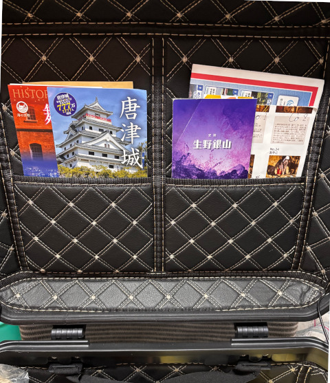 リアボックスのポケット